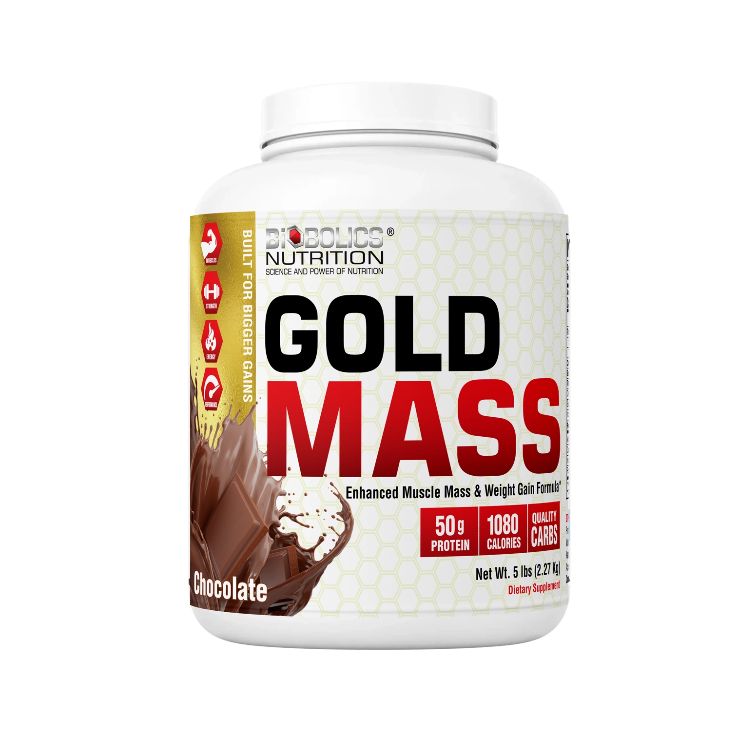 Gold Mass Gainer - Chocolate (5lbs)