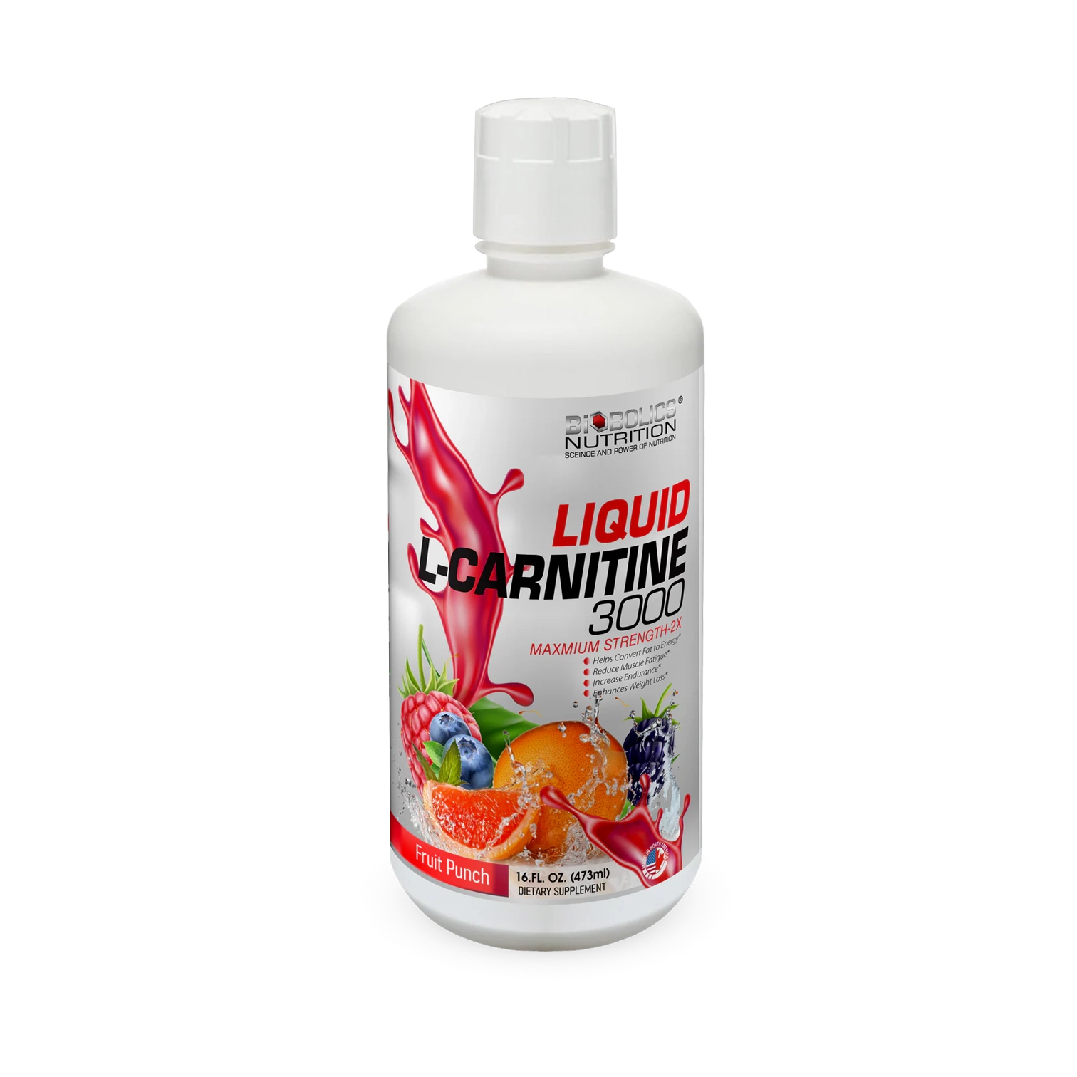 L-Carnitine - Fruit Punch (473ml)