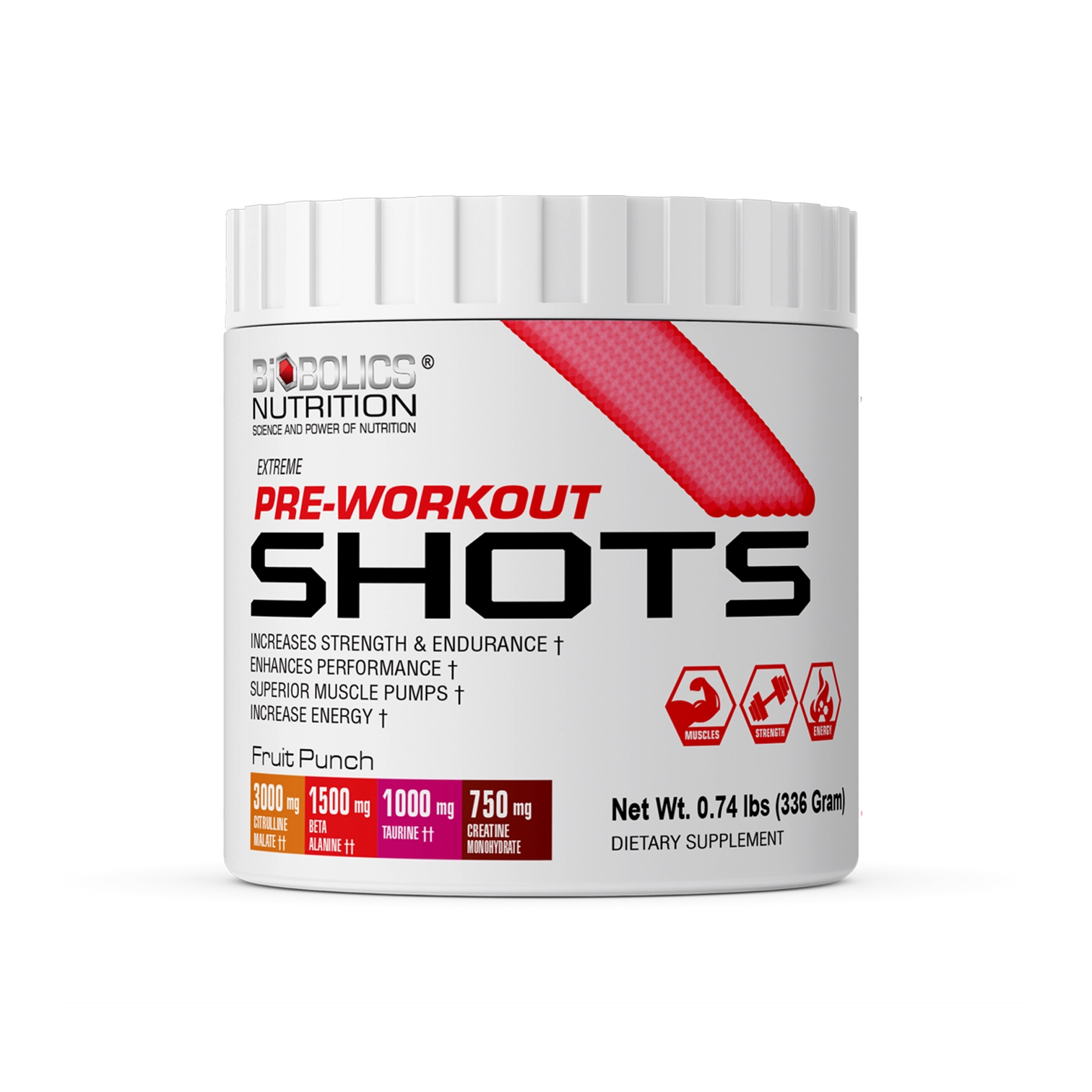 Shots Pre-Workout - Fruit Punch