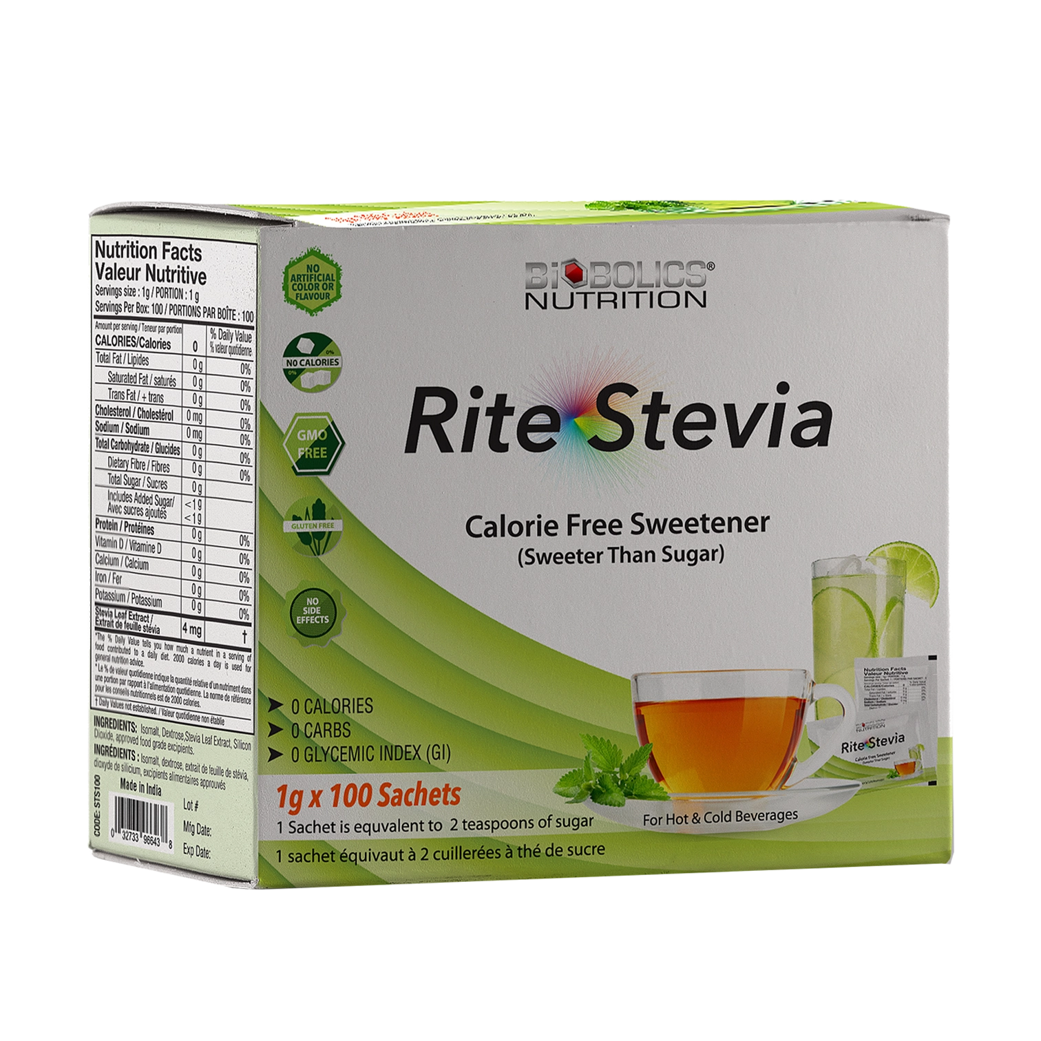 Stevia Packets (100 Count)